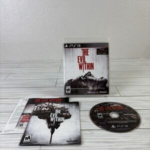 Evil Within (Sony PlayStation 3, 2014) PS3 Game w/ Manual